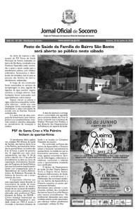 Edição 248 - Jornal Oficial de Socorro